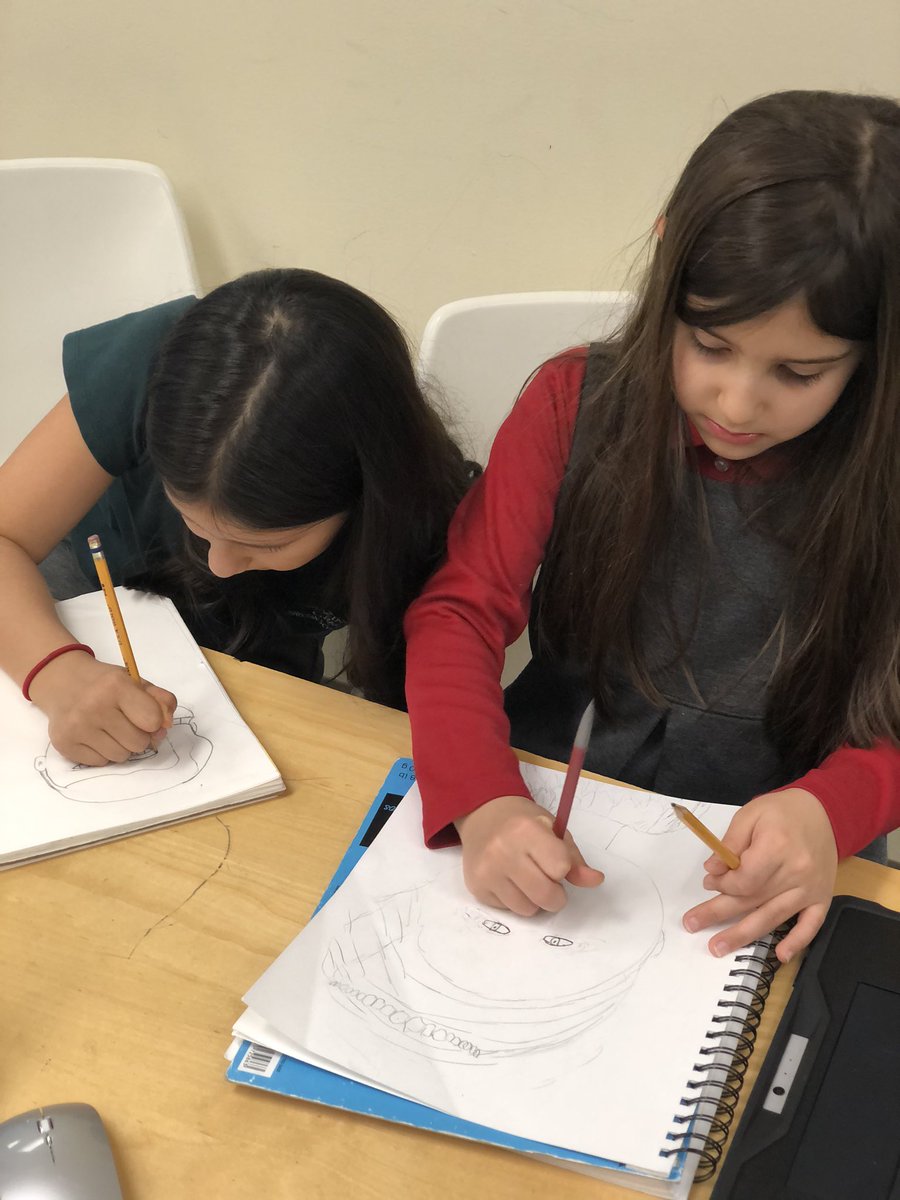 Rpcs3rd's tweet photo. We’ve been studying important figures of the American Revolution and are practicing drawing their portrait. @rentonprep https://t.co/fktqVPfCam