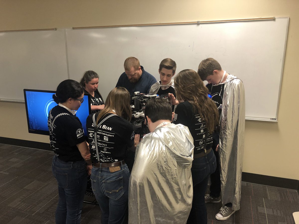 Getting ready to go into our State Competition judging! @ms_ftc <a href="/FTCTeams/">FIRST Tech Challenge</a>