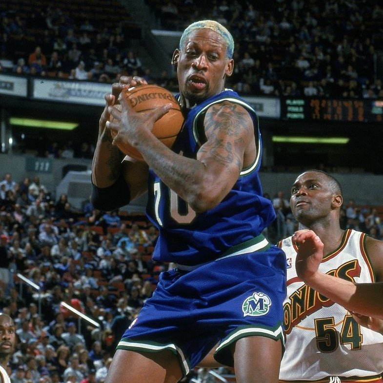 NBA Cobwebs on X: and 20 years ago, Dennis Rodman grabbed 14.3
