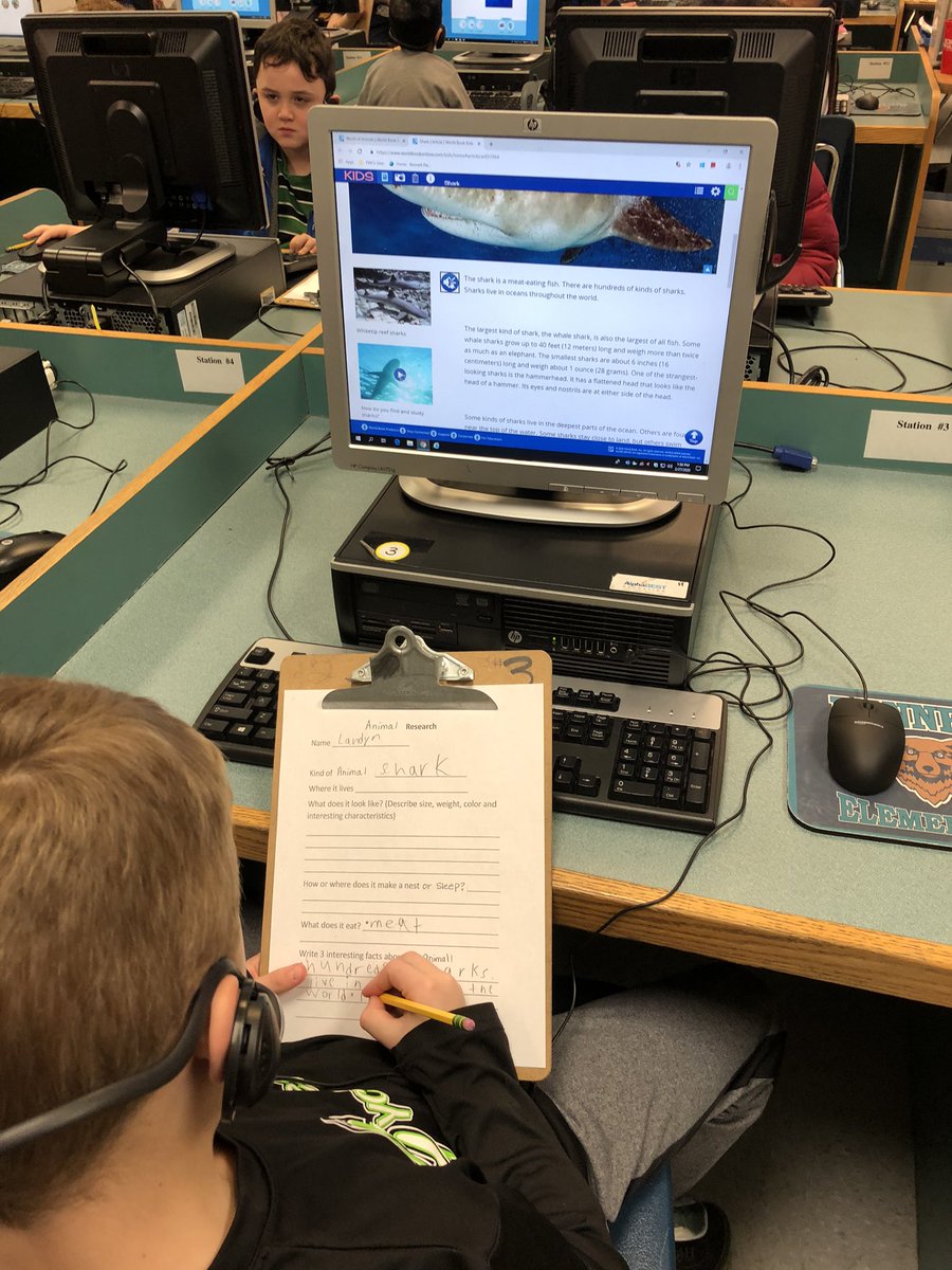 mrs_strauss22's tweet photo. These 2nd grade scholars did a great job using Pebble Go &amp; World Book Student to do some research and take notes as part of #DLday2020! @CapstonePub @worldbookinc @ShelleyPohzehl @KarenEHaddock @ToddErickson15 @DianeHarazin #bennettroars @PWCSNews https://t.co/AqErI6Br5k