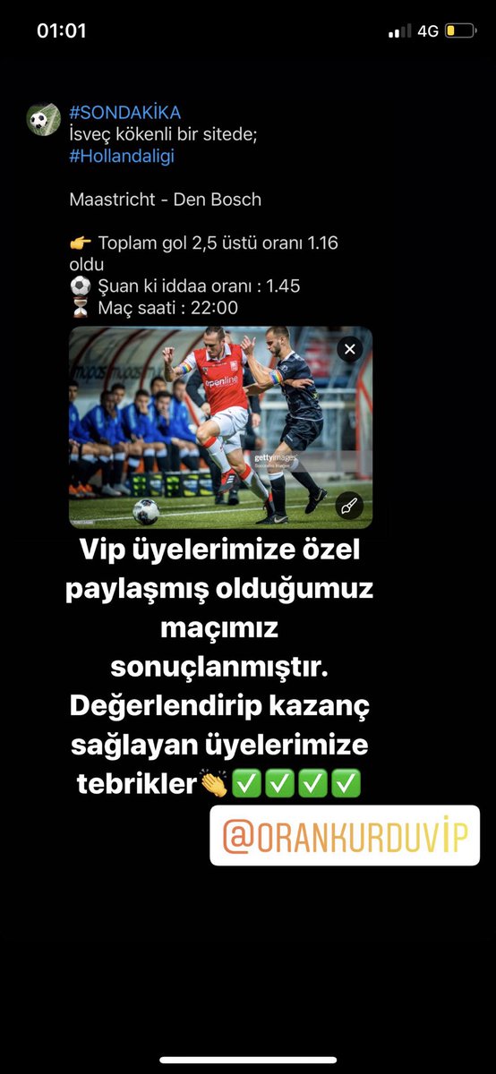 GÜNÜ GÜZEL KAPATIYORUZ ✅✅✅✅✅

instagram.com/orankurduvip