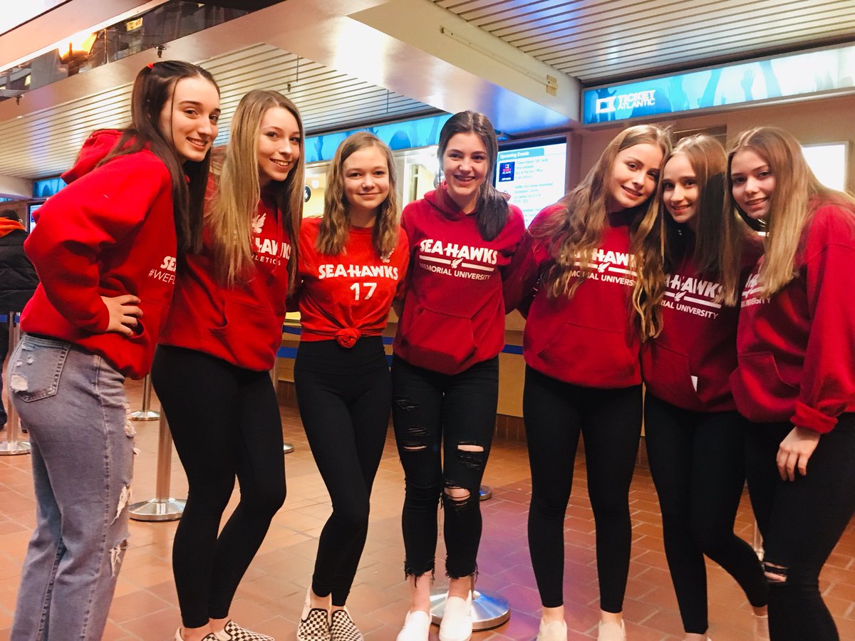 ksherriffs3's tweet photo. The girls are here to cheer on @MUNathletics women’s basketball team at the @AUS_SUA championships #gomungo #goseahawksgo https://t.co/Fe1wKZZiGB