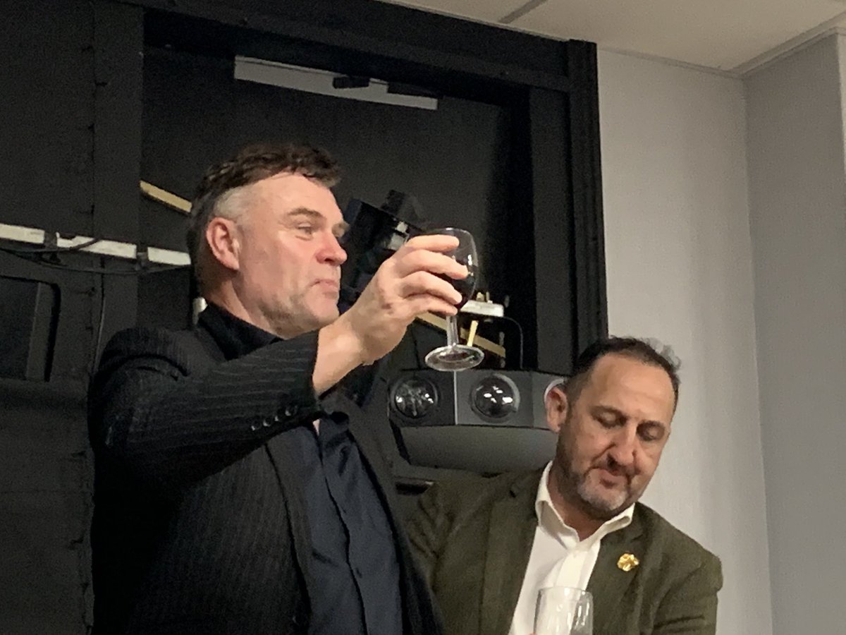 knightsstdavid's tweet photo. Raising a toast to Dewi Sant, Julian Lewis Jones. https://t.co/0bozIHApXL