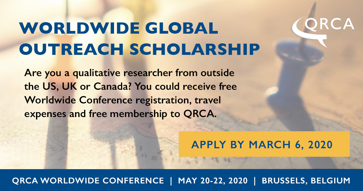 qrca's tweet photo. There is still time to apply for the #WWQual Global Outreach Scholarship! The award is presented to an international #qually who will experience the unique culture of QRCA first-hand. Applications are due this Friday, 3/6. https://t.co/ubQYqieW76
#YoungQRCA https://t.co/cAKdFvzzTW