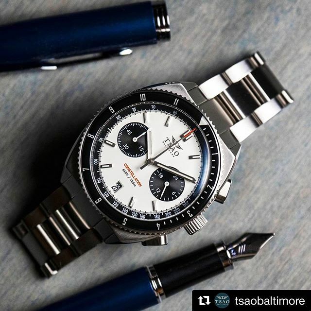 We can’t wait to see this watch up close! ———————————-
#Repost <a href="/tsaobaltimore/">Tsao Baltimore</a>
・・・
We'll be at the Baltimore/Washington International Pen show this Saturday and Sunday from 10am-5pm! 
The TORSK-DIVER will be available to purchase and the Constellation… ift.tt/389kddC
