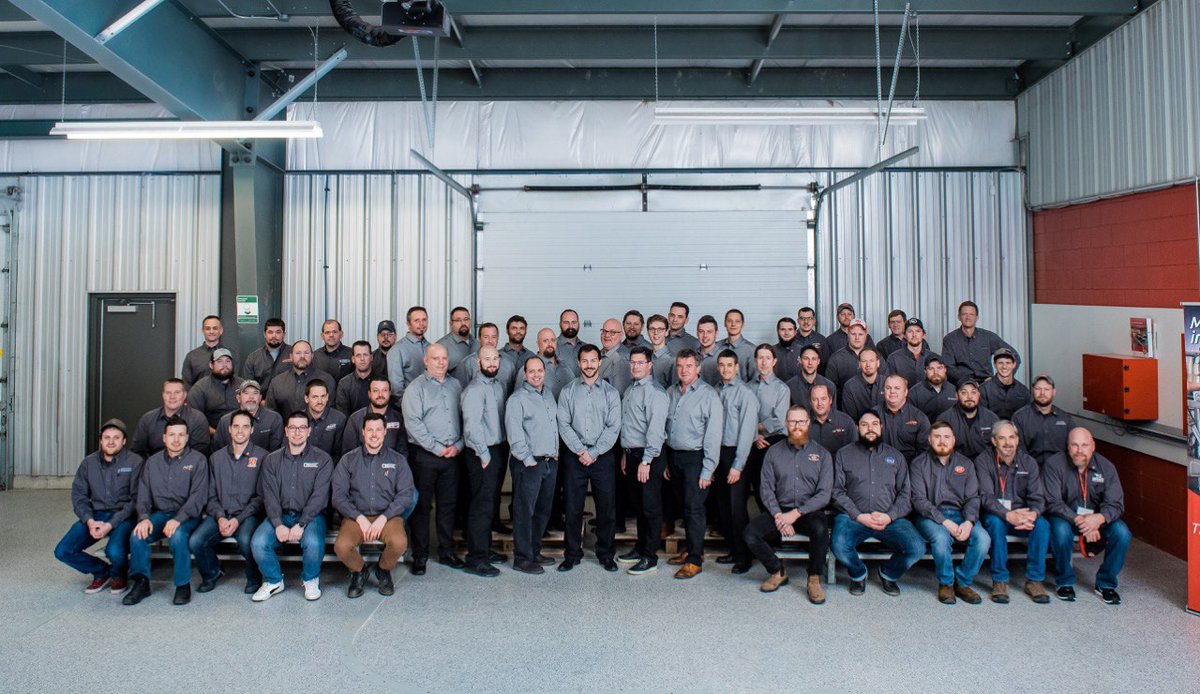 This is what a combined 300 years of Product Specialist technical experience looks like at the Lely North America TSS conference in Woodstock, Ontario!