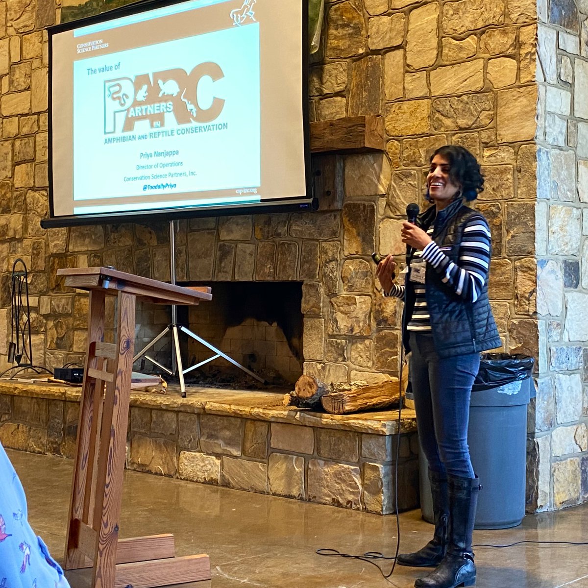katie_m_o's tweet photo. And #BAWIS @ToadallyPriya gave a stellar keynote talk this morning. Shared many thoughtful insights on partnerships from her career thus far. #SEPARC2020 https://t.co/Qg6ADmRRZC