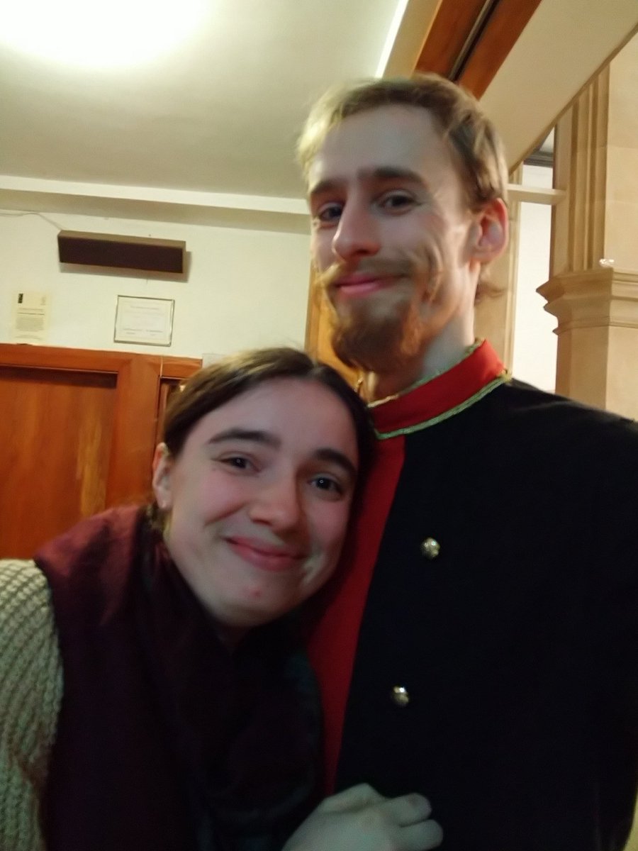 poohbearthetsum's tweet photo. #sowhatsthestory 2/40 This is my husband @TomRDalton. Here he is in costume as Alexis in The Sorcerer (he thinks it's his 40th G&S show), after intense questioning, he told me his favourite show he'd sung in was Dido and Aeneas by Purcell. https://t.co/g80hmPQcOo