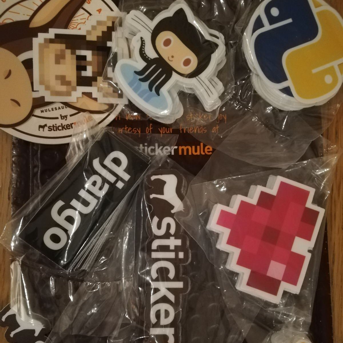 Thank you <a href="/stickermule/">Sticker Mule</a>  for sponsoring us with the 
 stickers! The stickers are awesome ❤️😍✨🦄🤩🌟🙌