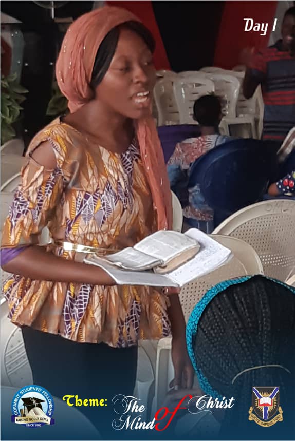 gsf_unibadan's tweet photo. #gsfui
End of Semester Retreat
Theme: The Mind of Christ
Day 1
Bible study session: Transformative Learning https://t.co/dZbb9m0x3F