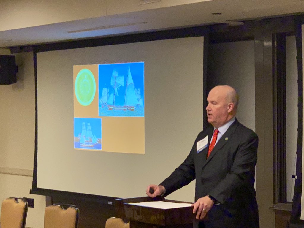 SCOTXHistSocy's tweet photo. Fantastic #TSHA2020 joint session today between the Society & @TxStHistAssoc:
• Society Treasurer & @WiseAboutTexas’s @judgewise
• Society Trustee & MDL Judge Mark Davidson
• Harris County Historical Documents Curator Francisco Heredia
• Society President @dodrummond https://t.co/gXsVWPpA4I