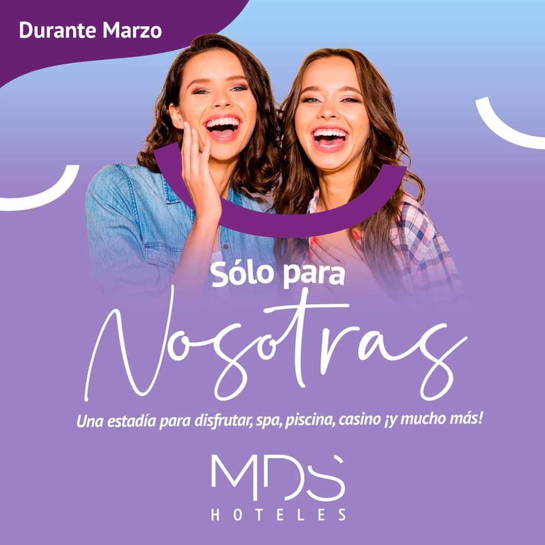 MarinaSolCalama's tweet photo. ¡Noche sólo para chicas!🤩 Invita a tu mejor amiga, mamá o hermana y pasa una velada entretenida para descansar y divertirse 👯‍♀‍💆‍♀‍💃#mdshotelcalama https://t.co/uvcIpPEv0d