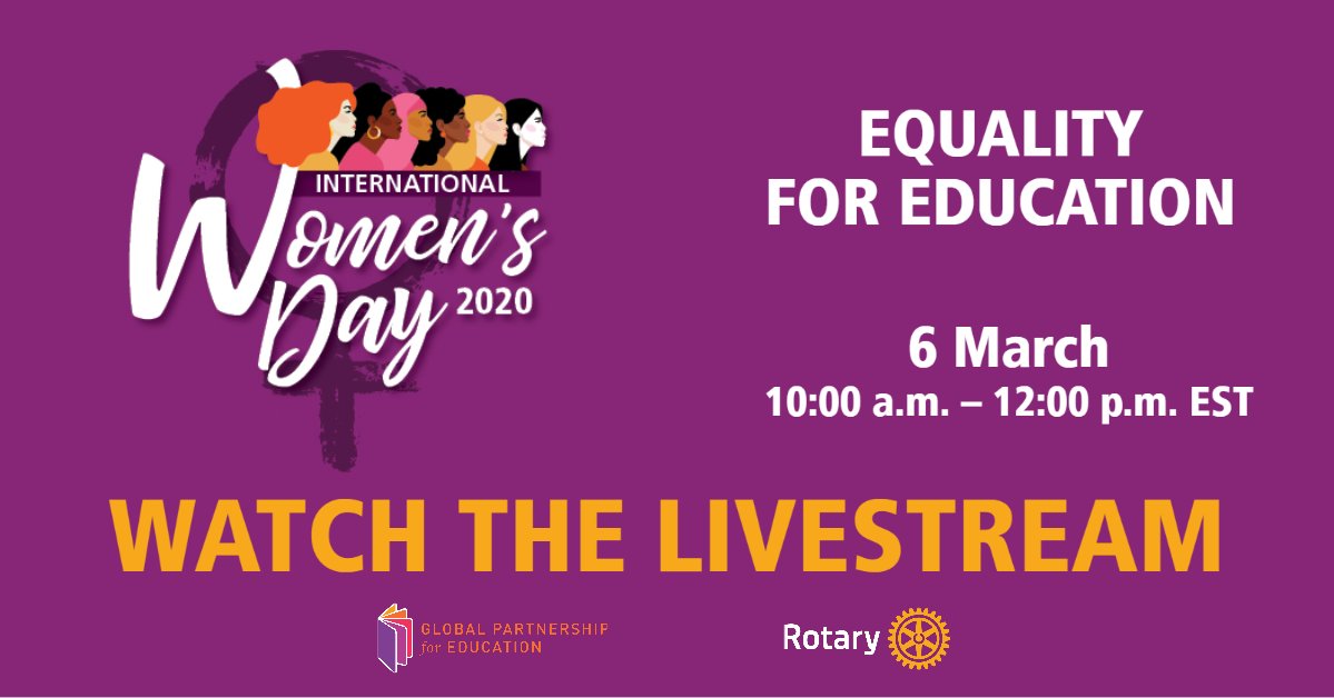 Rotary International tweet media