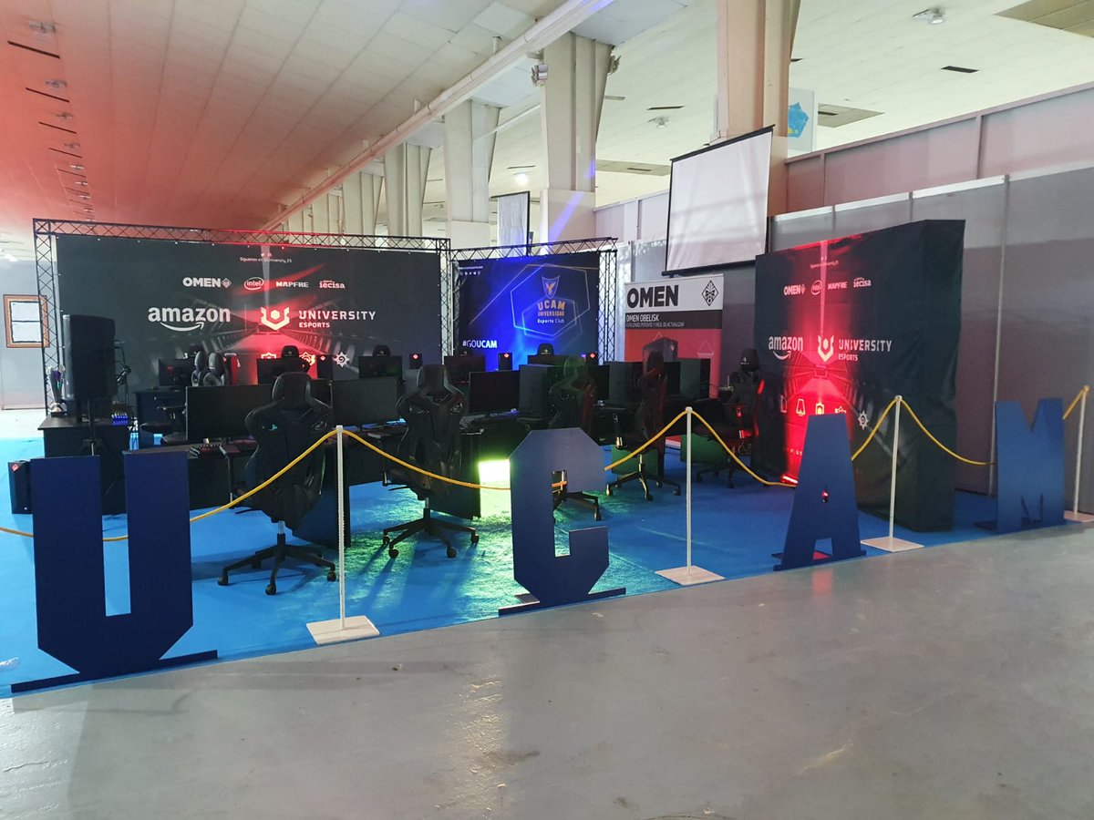 UCAM_esports's tweet photo. ¿Todo listo para la @winterfreak_mur? Efectivamente.

#WinterFreak2020 #GoUCAM 👊 https://t.co/TmlI3OpMPe