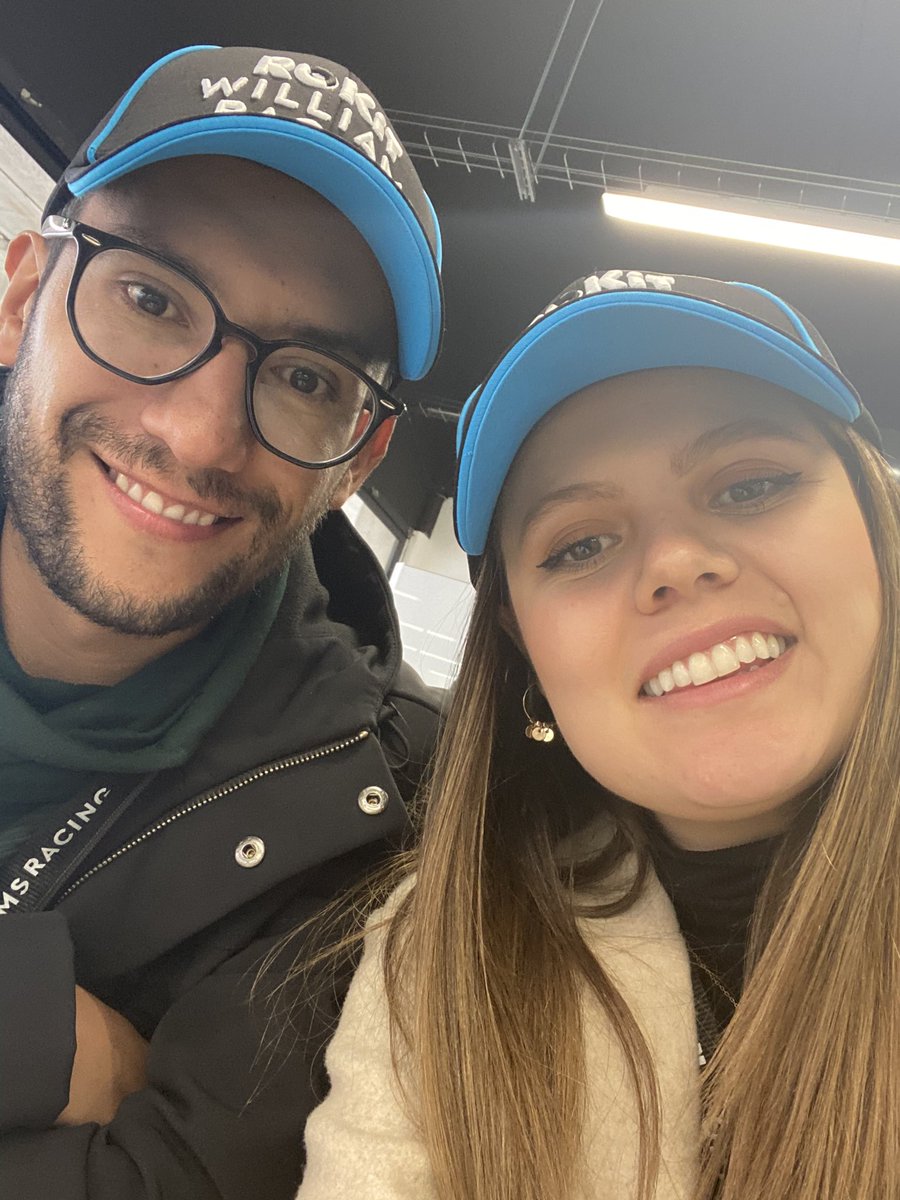 aguchopena's tweet photo. Thanks so much @WilliamsRacing for a lifetime experience!! #WeAreFighting #WeAreWilliams #WeAreRacing #F1Test https://t.co/dtw3fiSeMf