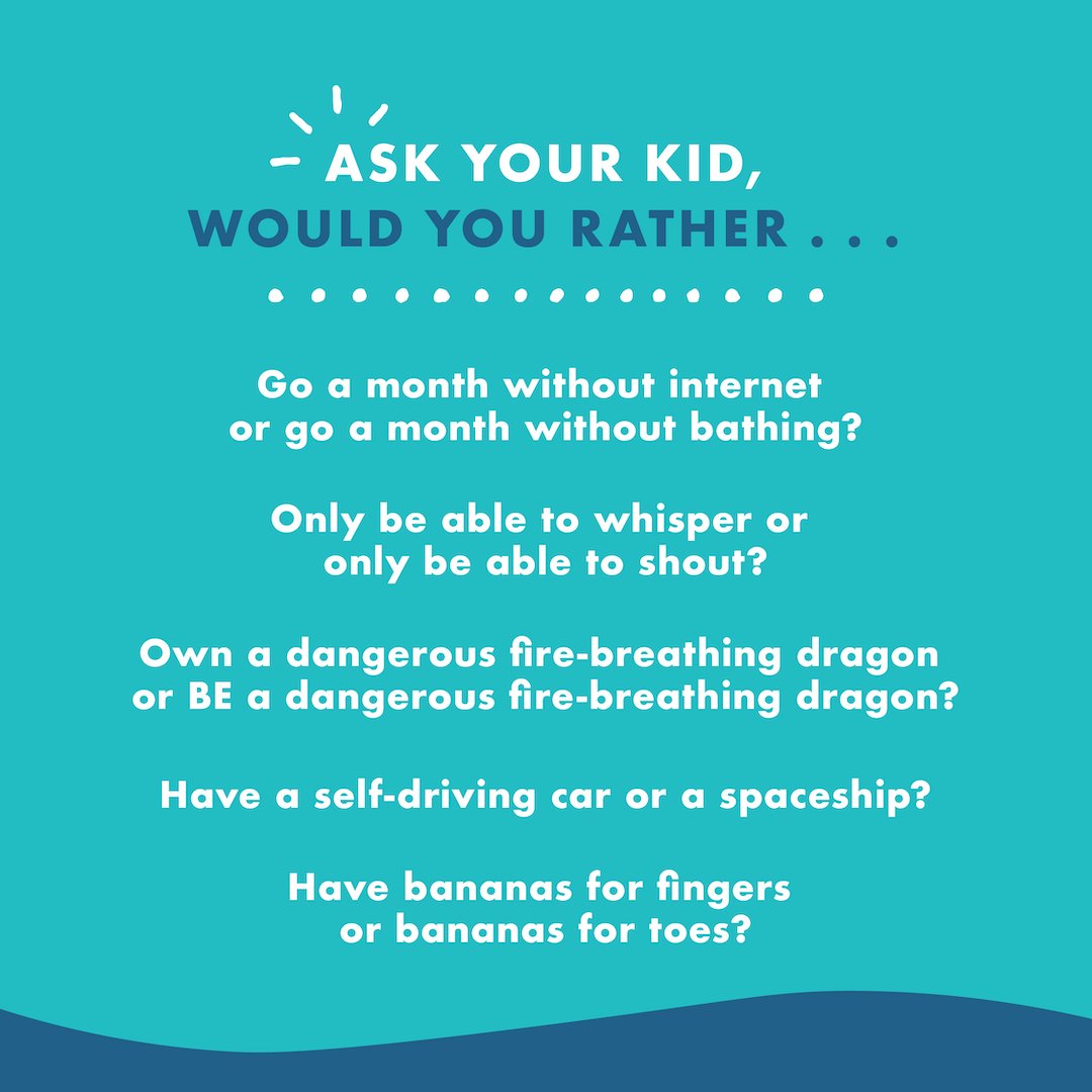 ConcordTrinity's tweet photo. Ask your kid: Would you rather only be able to whisper or only be able to shout? https://t.co/0Zit1K4GE4