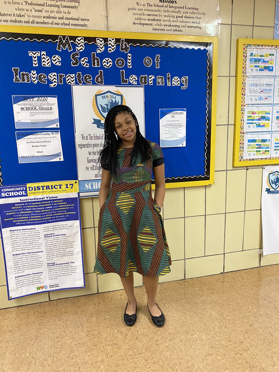 To close Black History Month, we encourage all our students to dream big! Today our students and staff wore traditional African dress! For the last time for 2020, #HappyBlackHistoryMonth