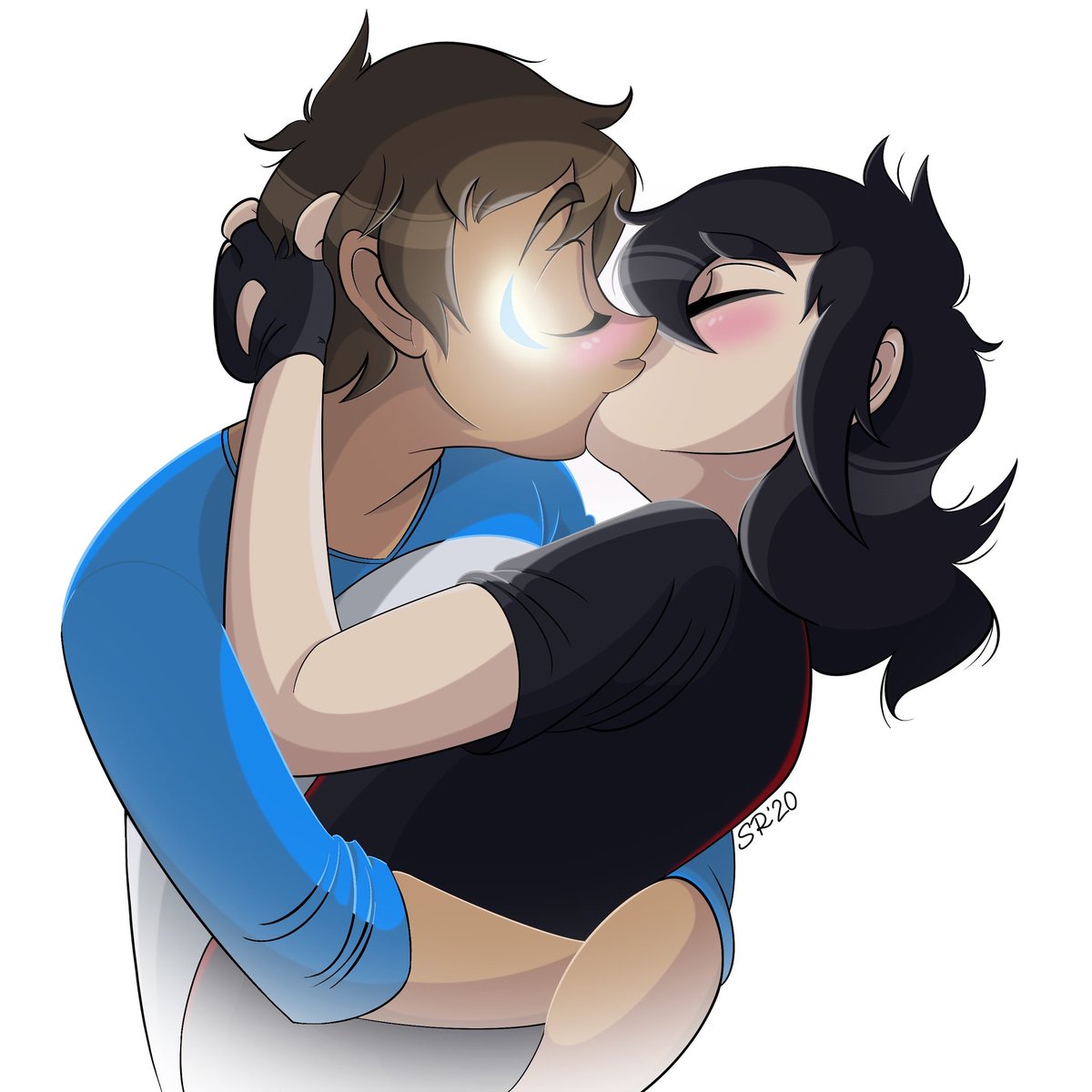 chaocolorstudio's tweet photo. Another #klance redraw but to test the lighting effects Iβve learned from YT~ Iβm close (I think). This image is still one of my favorites β€οΈπ #klancefluff #klancekiss #klanceiscanonking #keithkogane #lancemcclain https://t.co/PRjmCpXG3k