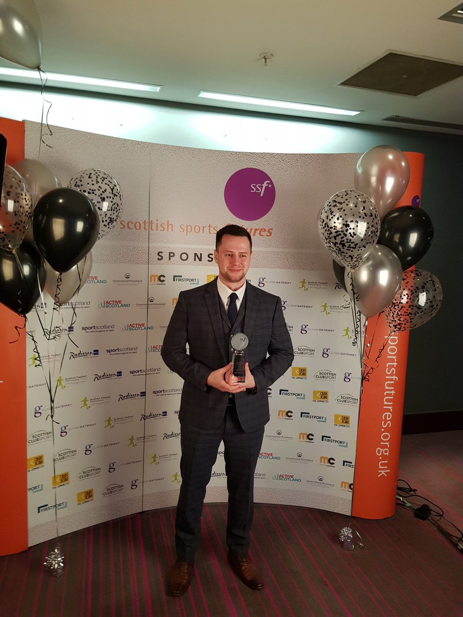 SSF_Futures's tweet photo. Next award is Role Model of the Year and sponsoring this award is @clydegateway. Well done to Mark Gallacher and all our finalists. #SSFawards2020 https://t.co/VSdmKYFsX1
