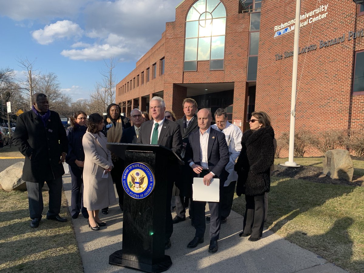 Michael E. McMahon (@statenislandda) on Twitter photo $24.5 million. Jobs. The overall health and well-being of thousands of Staten Islanders. This all hangs in the balance due to the looming elimination of DSRIP funding by the fed. govt. to <a href="/SI_PPS/">Staten Island PPS/Social Care Network</a> <a href="/RUMCSI/">RUMC</a> <a href="/SIUHOSPITAL/">SIUH</a>. Proud to join <a href="/RepMaxRose/">Archived: Rep. Max Rose</a> to urge <a href="/HHSGov/">HHS.gov</a> to reverse course! $24.5 million. Jobs. The overall health and well-being of thousands of Staten Islanders. This all hangs in the balance due to the looming elimination of DSRIP funding by the fed. govt. to <a href="/SI_PPS/">Staten Island PPS/Social Care Network</a> <a href="/RUMCSI/">RUMC</a> <a href="/SIUHOSPITAL/">SIUH</a>. Proud to join <a href="/RepMaxRose/">Archived: Rep. Max Rose</a> to urge <a href="/HHSGov/">HHS.gov</a> to reverse course!