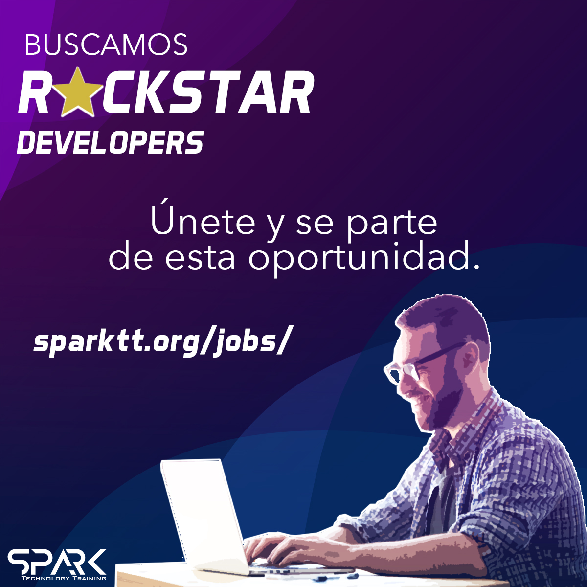 Sparkttlatam's tweet photo. 𝗢𝗣𝗢𝗥𝗧𝗨𝗡𝗜𝗗𝗔𝗗 𝗟𝗔𝗕𝗢𝗥𝗔𝗟
𝗦𝗽𝗮𝗿𝗸 𝗧𝗲𝗰𝗵𝗻𝗼𝗹𝗼𝗴𝘆 𝗧𝗿𝗮𝗶𝗻𝗶𝗻𝗴, está buscando colocar múltiples candidatos para 👨🏽‍💻desarrolladores de software.👩🏻‍💻 
Más información 👉🏼 link: https://t.co/3rciw4S7bI 

#job #programadores #ofertadetrabajo #latinoamerica https://t.co/56rLaIwjXv