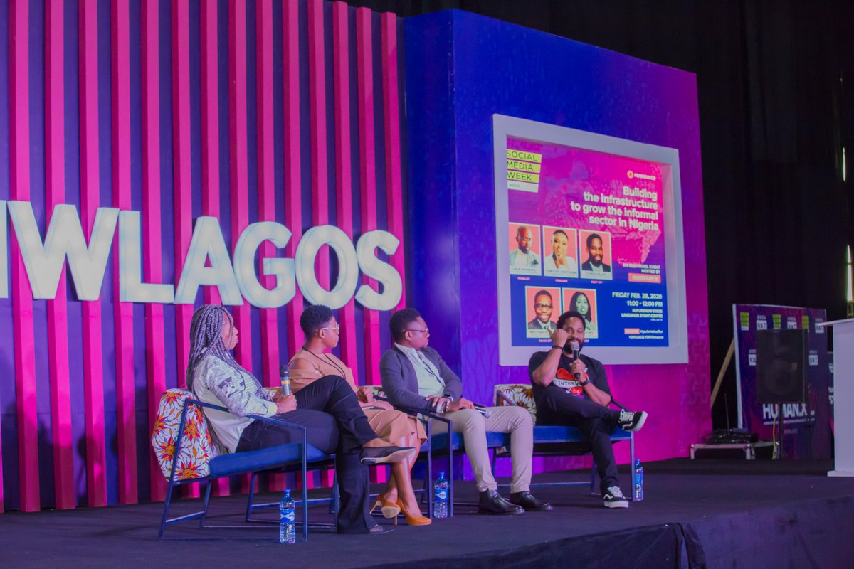 rensourceenergy's tweet photo. Highlights from our @SMWLagos panel earlier today.
It was very enlightening, exploring the opportunities that exist within Nigeria's informal sector and how we can leverage technology to improve businesses.
#SMWRensource #PoweredbyRensource #SMWLagos2020, #PoweredByRensource https://t.co/70bca9UeUt