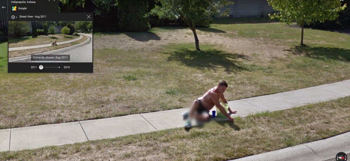 ybzach's tweet photo. Google maps really blurred my uncles sack 😭😭 https://t.co/ggKrLyt6Qp