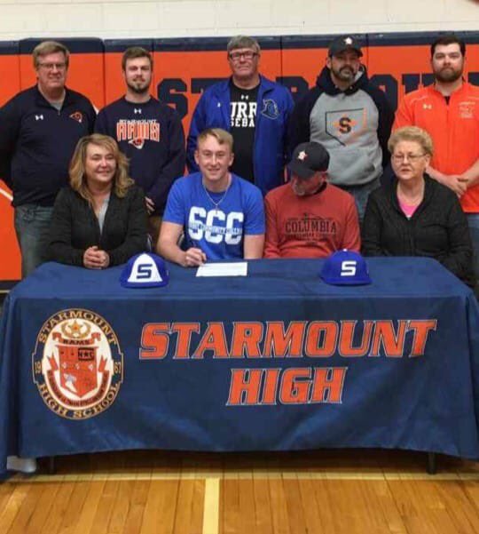 ScottJo00379563's tweet photo. Congratulations to Justin Williams for signing with Surry Community baseball today. @yadkincoschools @ElkinAreaSports @WIFMSports @PatrickFerlise @SurryKnights https://t.co/bjvaw148s8