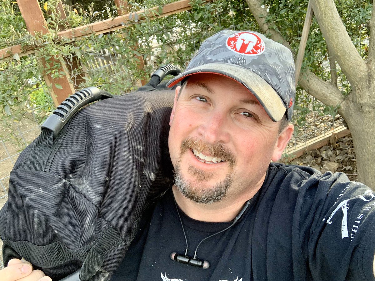 DaveWestrick's tweet photo. Training to carry heavy $&amp;%# long distances @SpartanRace @HurricaneHeats #arooarooaroo https://t.co/GNovSXI70k
