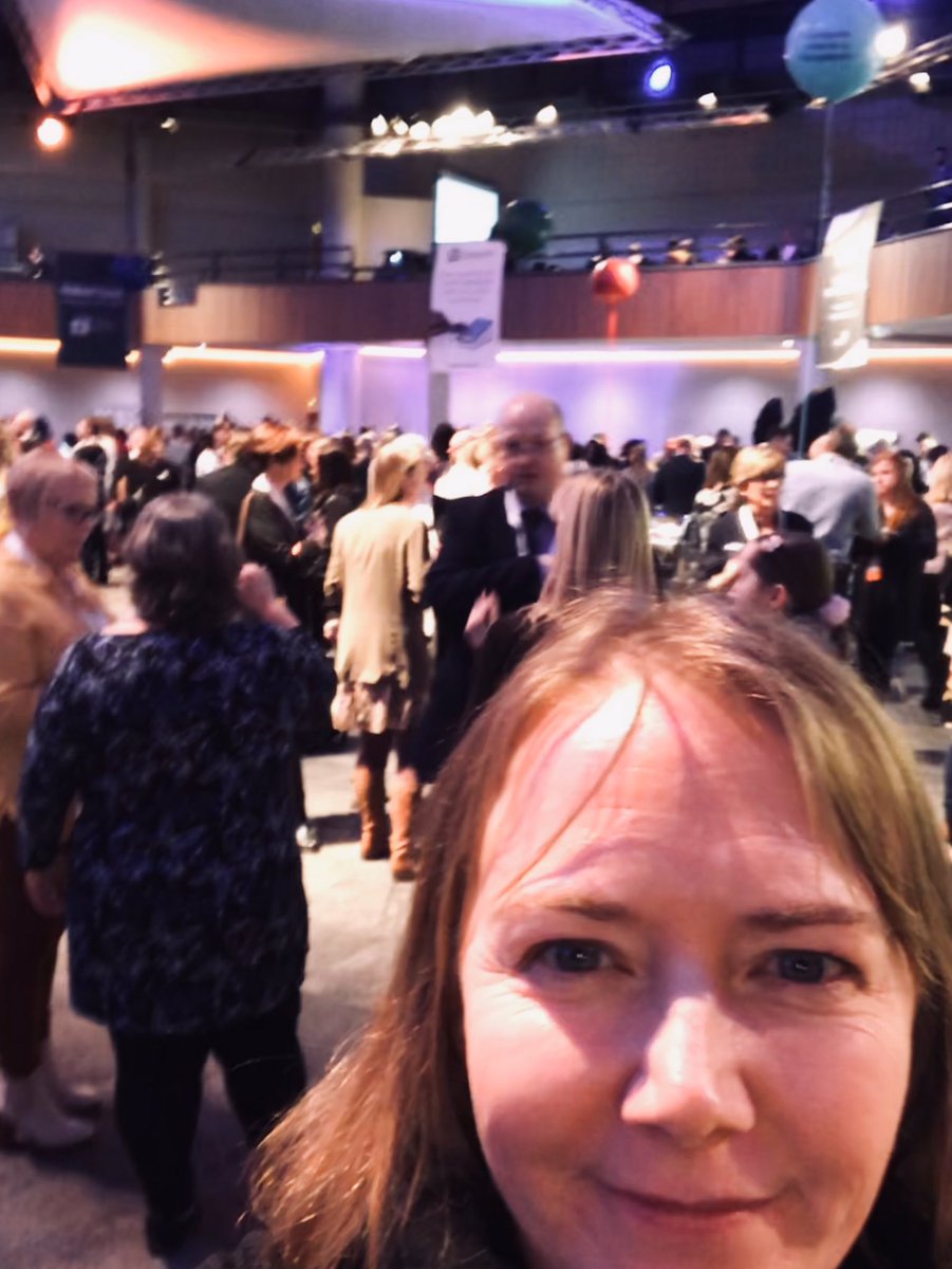 My annual trip to Birmingham ICC to the <a href="/TheoPaphitis/">Theo Paphitis</a> #sbsevent2020 Small Business Sunday winners conference today. Such a supportive community, always inspiring. Learnt lots including that the average person scrolls through 96 meters of content every day!!!! 😱