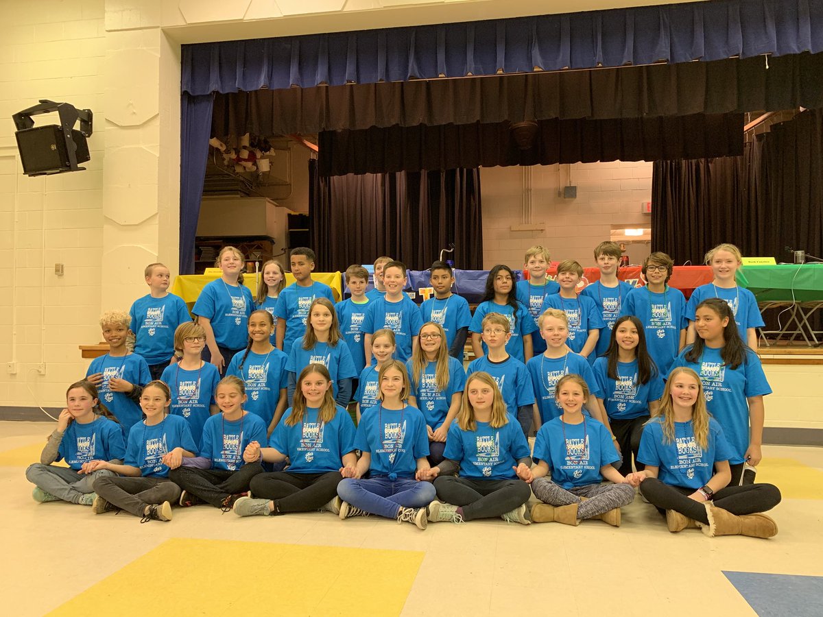 Proud of our Battle of the Book Team Members!!!! ⁦@BAES_Eagles⁩ ⁦<a href="/HeatherFGentry/">Heather Gentry</a>⁩ #oneccps