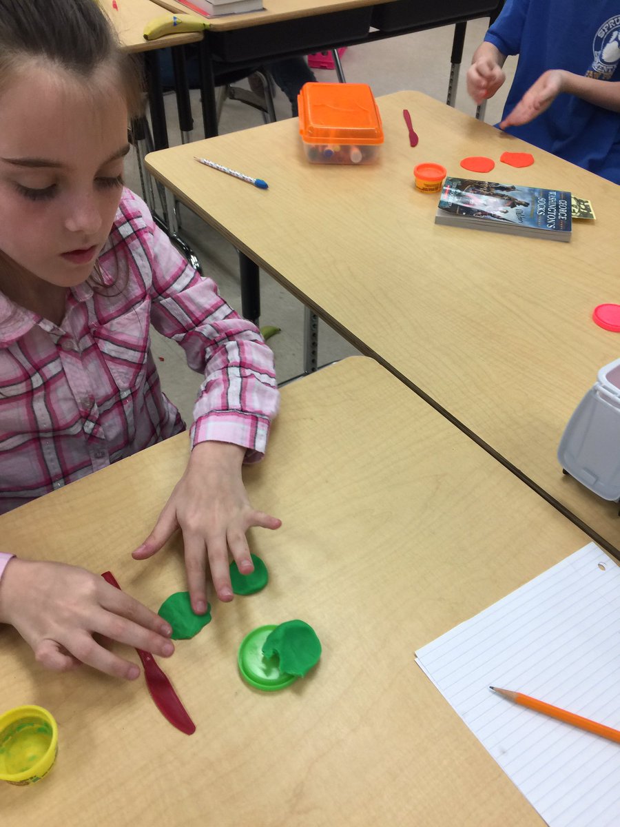 pammel10's tweet photo. Today we were dividing fractions and whole numbers using playdoh! Fun times in 5th @scesbobcats @VCSMath @volusiaschools @amhall814 https://t.co/nJD5J58v8V