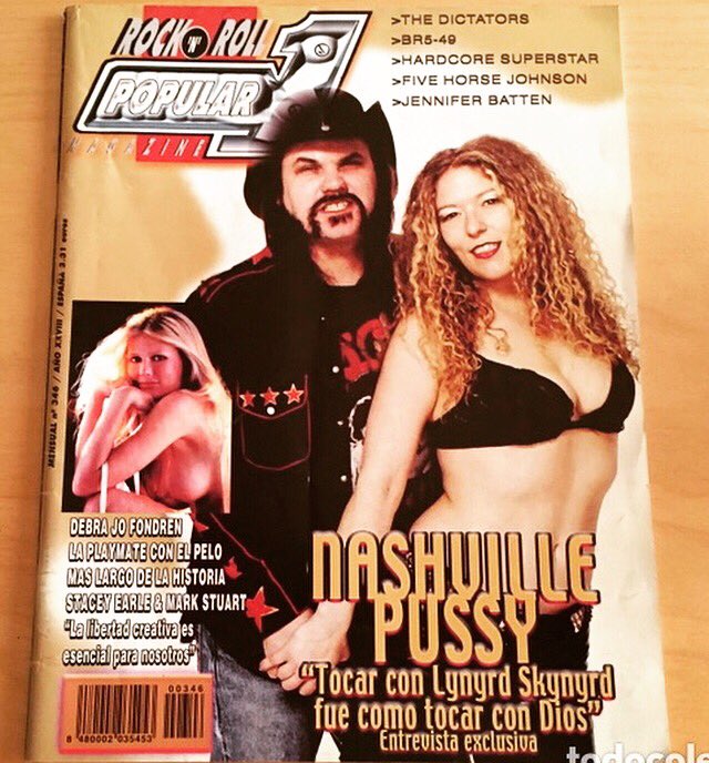 nashville_pussy's tweet photo. Flashback to around 20 years ago! #nashvillepussy #blainecartwright #ruytersuys #lynyrdskynyrd #dios #spain #españa 🇪🇸 

@popular1rockmag https://t.co/eTu6DJCzUi