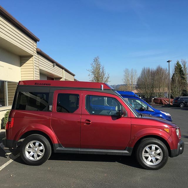 Lots of new stuff coming...but the background count goes up every week.  ECamper 683 heading out of the PNW shop for adventures TBD! #ecamper #poptopcamper #hondaelement ift.tt/3apWU15