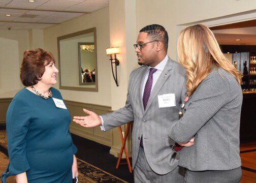 AustinDavisPA's tweet photo. Great to join the Jefferson Regional Foundation today for their “Around the table” event! It was exciting to see so many nonprofits collaborating to improve our region! Their theme was every voice counts! #LetsWork https://t.co/qNGJNMtPt9