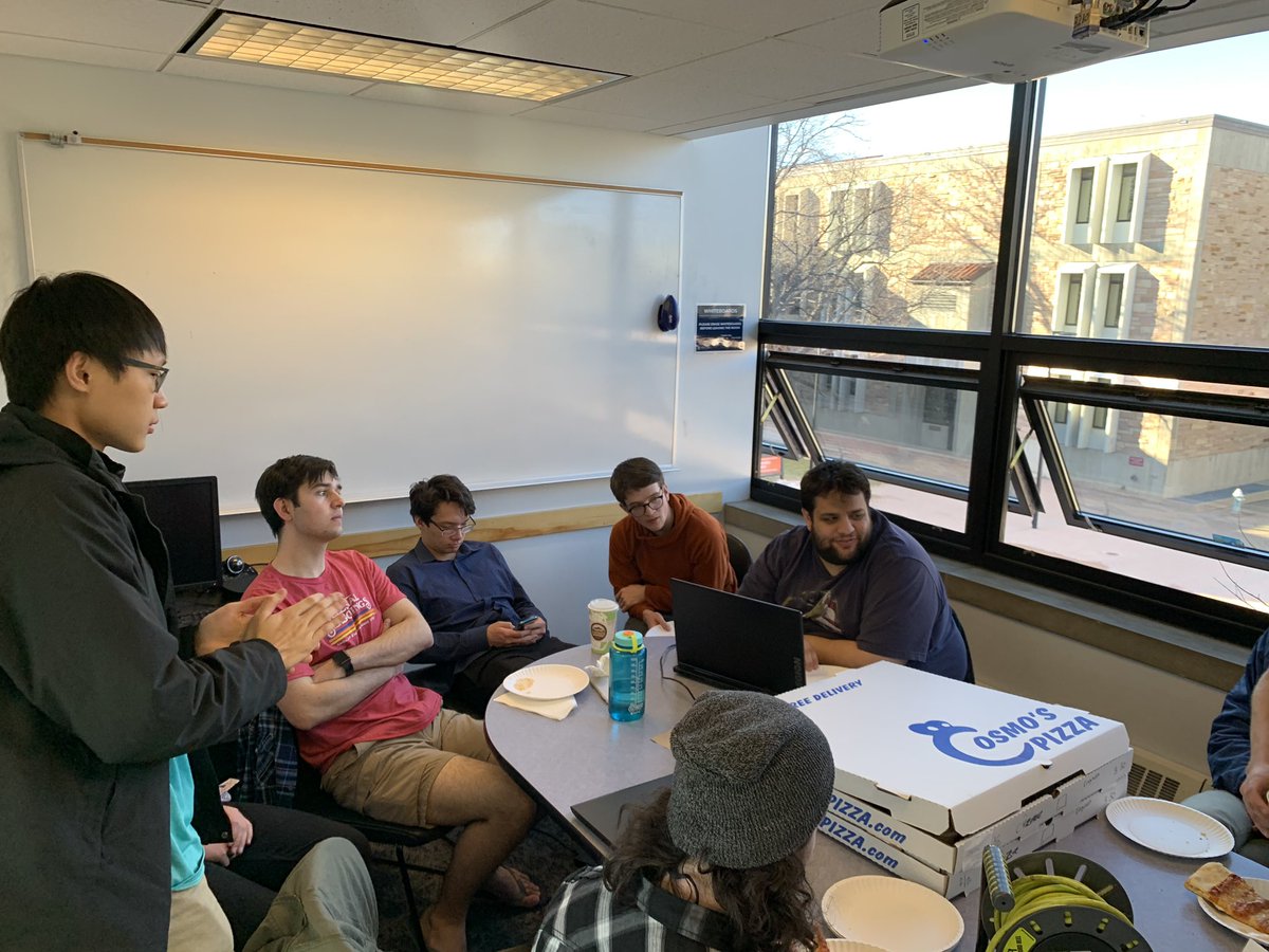 CORoboSub's tweet photo. All the pizza and all the strategy cause you can’t think on an empty stomach. 🍕😁 https://t.co/w653jy98bd