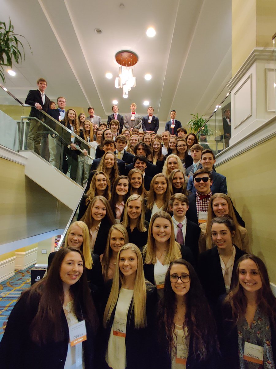 PatriotsPhhs's tweet photo. Preparing for State Competition! Our 60 DECA students have practiced their presentations and are gearing up for Saturday's DECA SLC state competition. Good luck to all our students as they work towards earning a spot at nationals! #PHamily #uniPHied #vaslc https://t.co/gaf7EeDgDe
