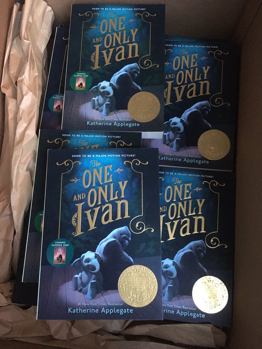 K/1st and 2nd/3rd grade Family Bookclub titles ready for checkout! If you’re interested in participating but don’t have a book, let me know! Our first meeting is Tuesday 3/10 from 6:30-7:30 at RBH Public Library <a href="/PowellPTA/">Powell PTA</a> <a href="/PowellesPLAY/">Powell Elementary</a>