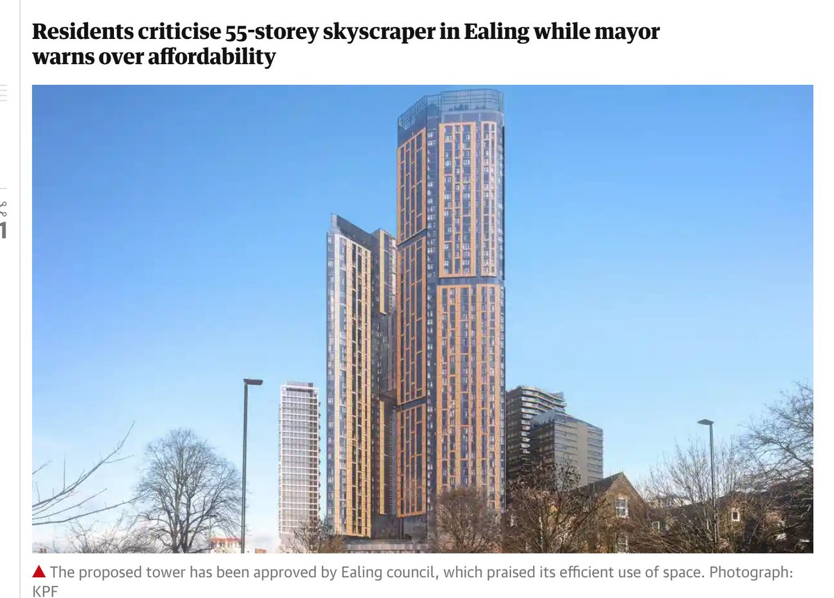 ‘Eyesore’ London tower approved despite housing concerns - Described as obscene...