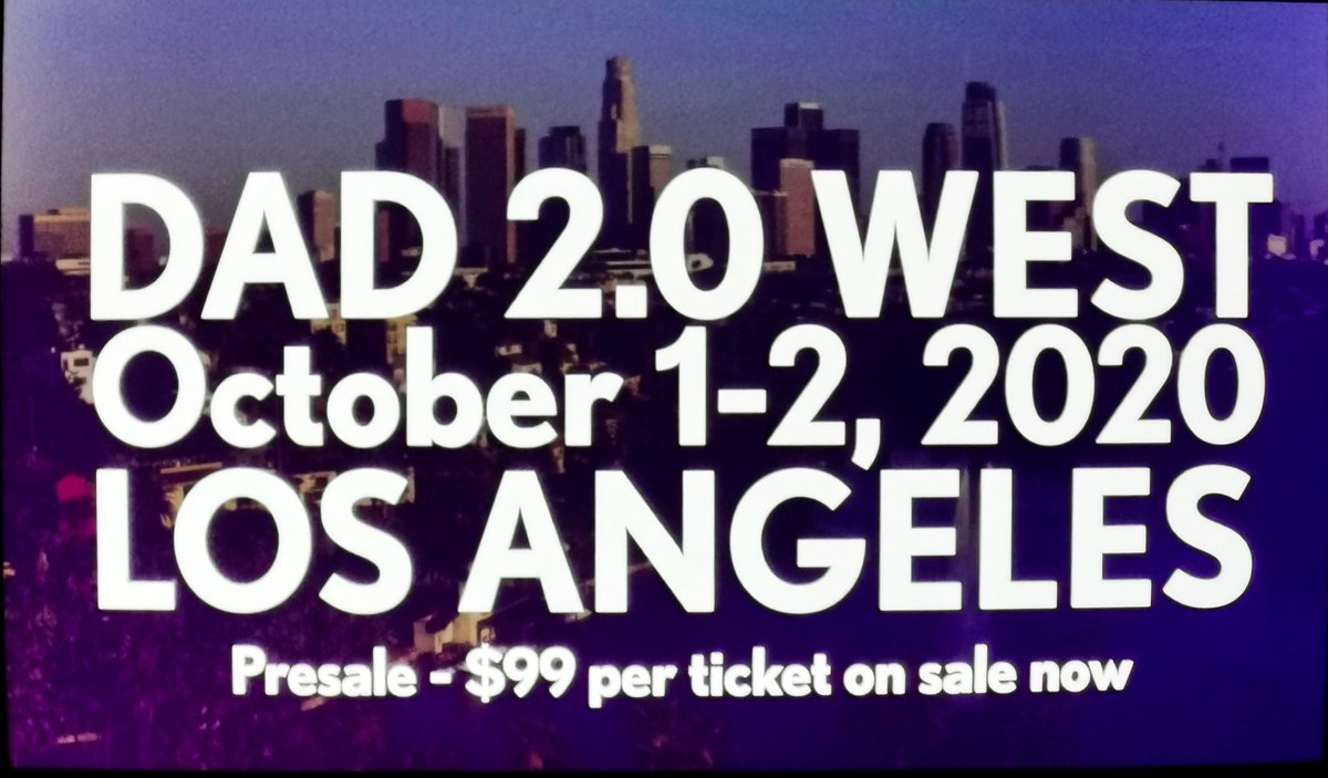 CaseP's tweet photo. I mean, I was guessing the next announcement was going to be a #Dad3, but I'm sending a #Dad2East not too far on the horizon!
#dad2summit
#Dad2West https://t.co/SopfehUgiJ
