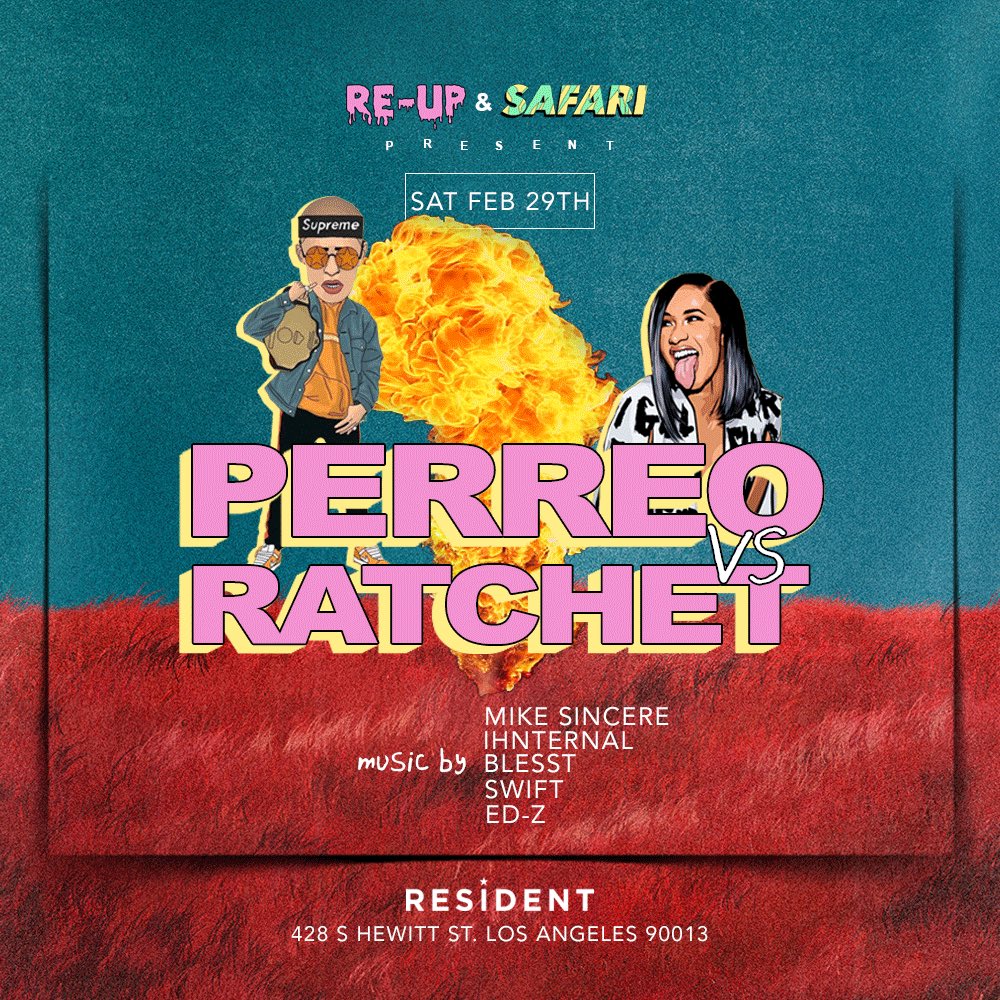 blesst92's tweet photo. Going loko with mi gente this Saturday at @ResidentDTLA! 
https://t.co/CsfrsLxQST https://t.co/OckNrkPUV1
