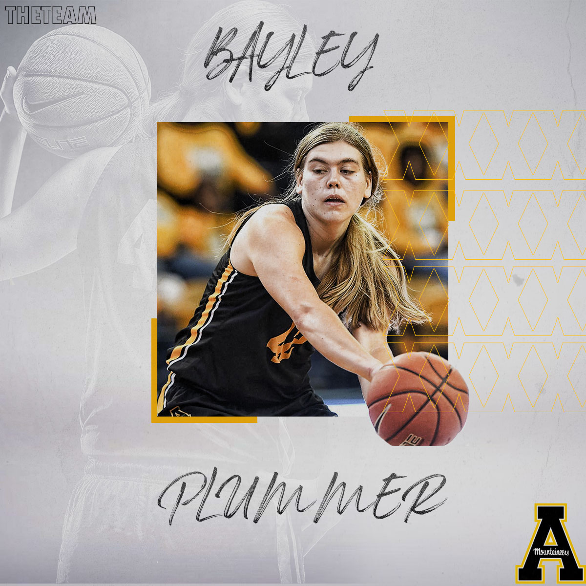 AppStateWBB's tweet image. The fifth of our five senior players! @BayleyPlummer 

- Second among nation's active leaders in rebounds 💪
- Second in program history in rebs. (1,236 rebs.) and rpg (10.6 rpg) 👏
- 9️⃣ games with 20 rebs. 😱
- Career-high 24 rebs. against Georgia State! 😤