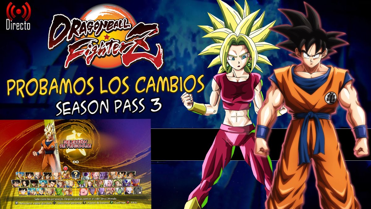 JostingRay's tweet photo. https://t.co/SDA8sJwYsF Muy buenas a todos chicos/as los espero en un directo sorpresa donde veremos todos los cambios DBFZ + nuevas mecanicas y nuevas cosas tras el nuevo parche y probaremos a Kefla #Seasonpass3 #dragonballFigtherz #Dbfz @BandaiNamcoLA @ComunidArcsys https://t.co/KUPfU2tz8o