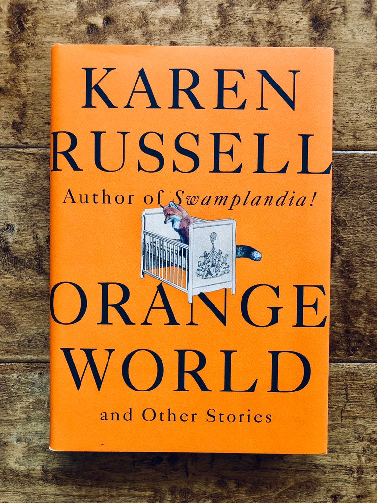 2/28/2020: "Bog Girl" by Karen Russell, from her 2019 collection ORANGE WORLD, published by  @AAKnopf. Available online at  @NewYorker:  https://www.newyorker.com/magazine/2016/06/20/bog-girl-by-karen-russell