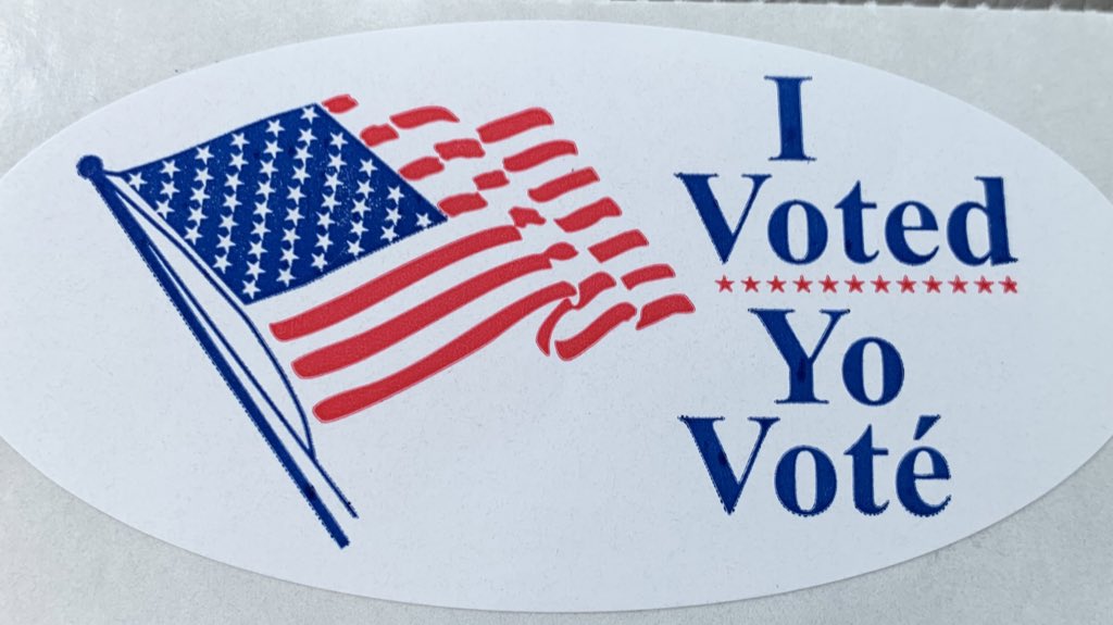 EReynaVelazquez's tweet photo. Vote ✅ and now the weekend, https://t.co/oRbVIzwkbJ