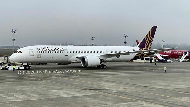LiveFromALounge's tweet photo. There is a lot to tell you about from this trip, but right now I am on a runway and on my way home. In the meanwhile #VTTSD has pushed back from @flypainefield and is on its way to @delhiairport. Track the flight on Flight Radar.
.
.
.
#vistara787 #avgee… https://t.co/BB0Dn0NVV5 https://t.co/0HxQLEMI32