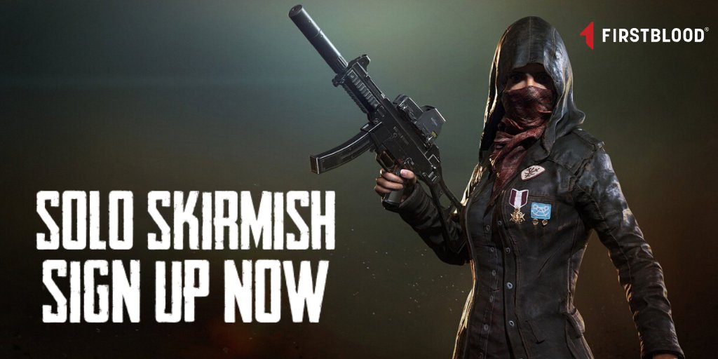 #PUBG Solo Skirmish is now live! Join now at fb.io/32AJj3Z