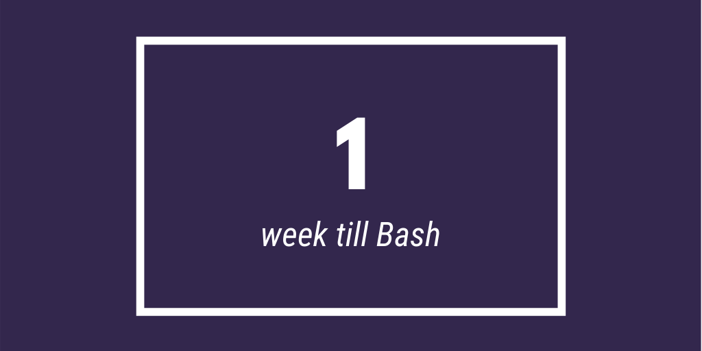 BraveCamps's tweet photo. 1 WEEK until our Brave Bash!! Haven't gotten your ticket yet for Friday March 6? Go to https://t.co/0SZCF6Mq40 💜. https://t.co/B8Ep9kvZde