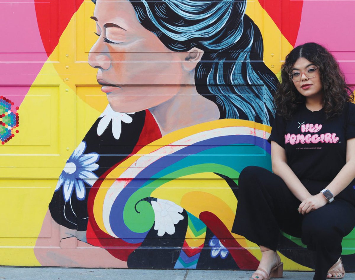 #SFSU alumna Korina Esther Moreno believes in lifting people up, and that belief fueled “Hey Homegirl: It’s Time We Reclaim Our Space,” an all-female art show she curated that’s meant to lend visibility and representation to female artists. bit.ly/39avoUO