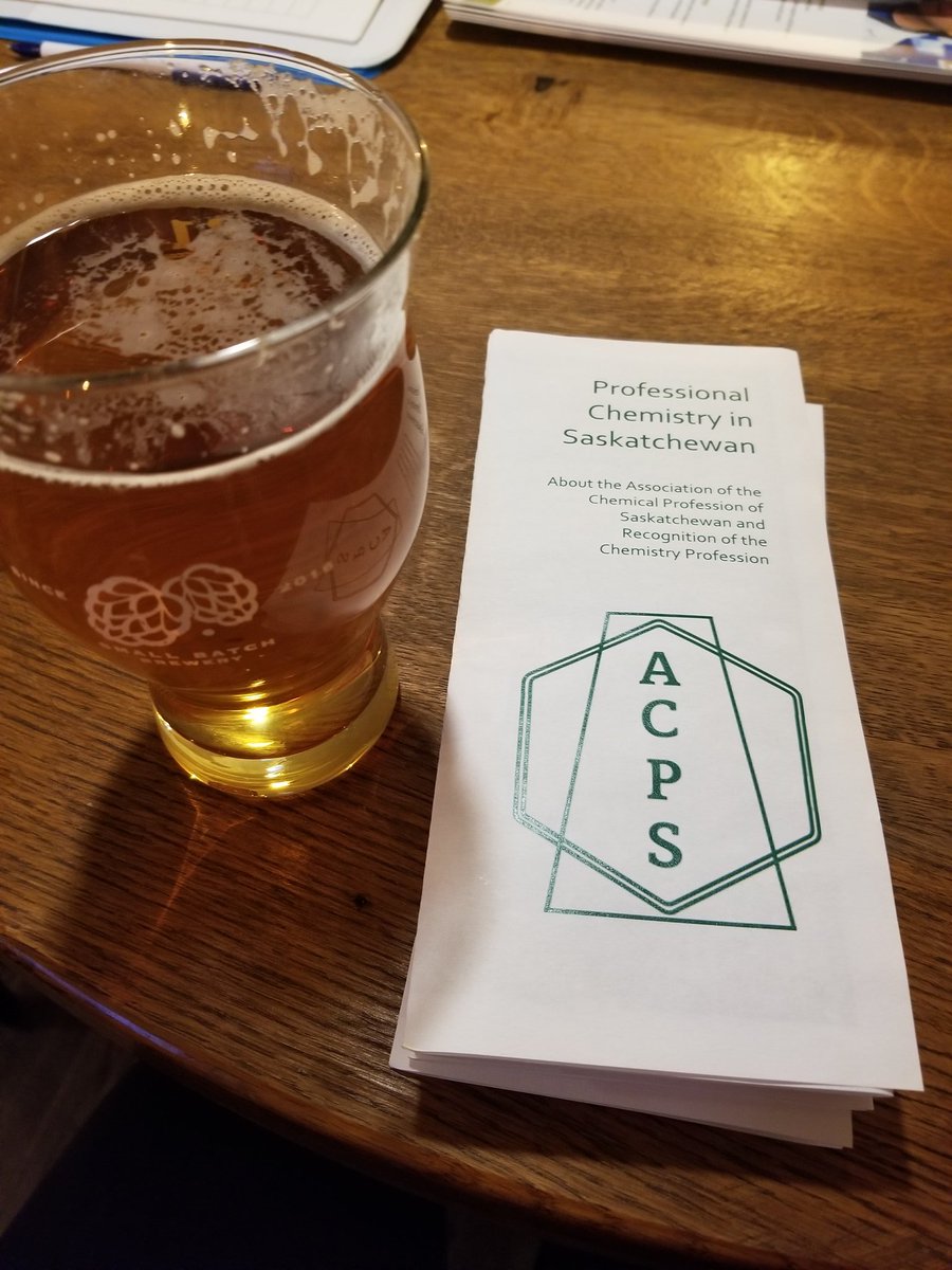 SaskPChem's tweet photo. All ready at 21st St Brewery! We are hoping to see you here! https://t.co/dVyineEALd
